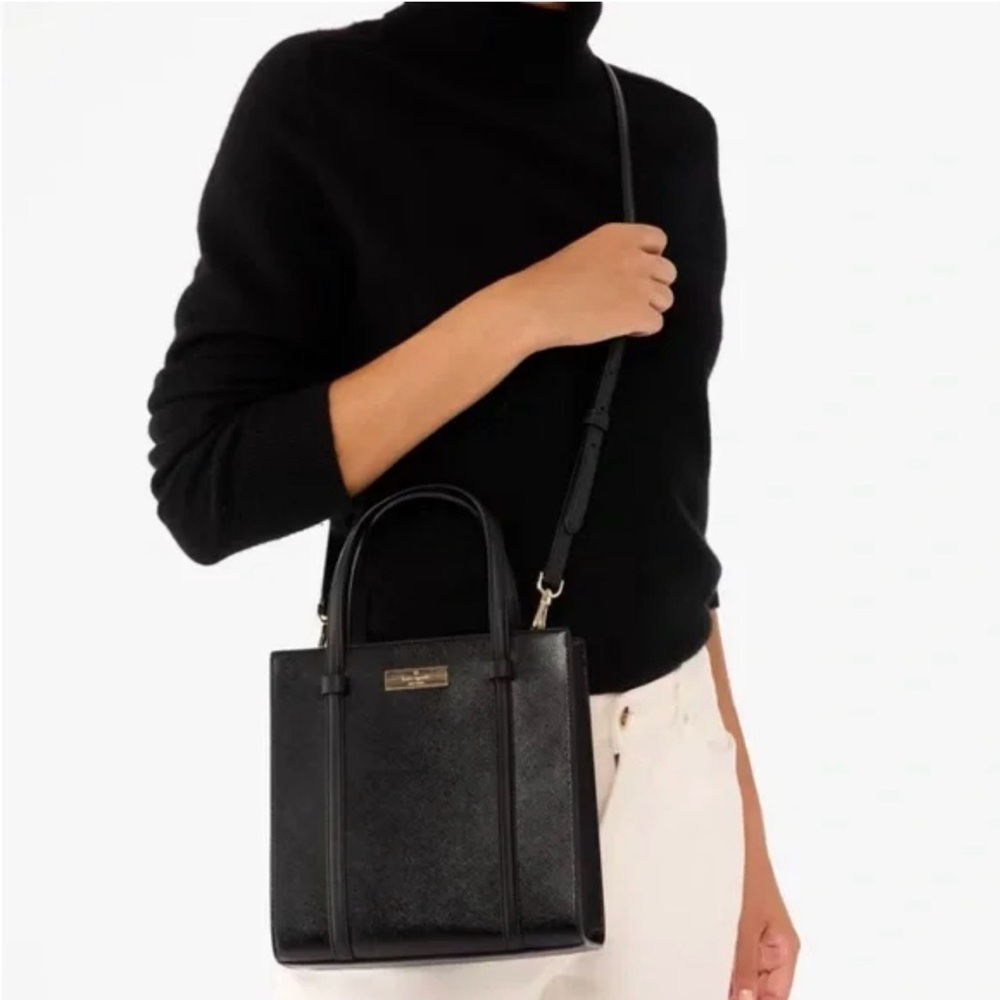 Kate Spade New York KENZIE LIMITED EDITION SMALL TOTE Black, New